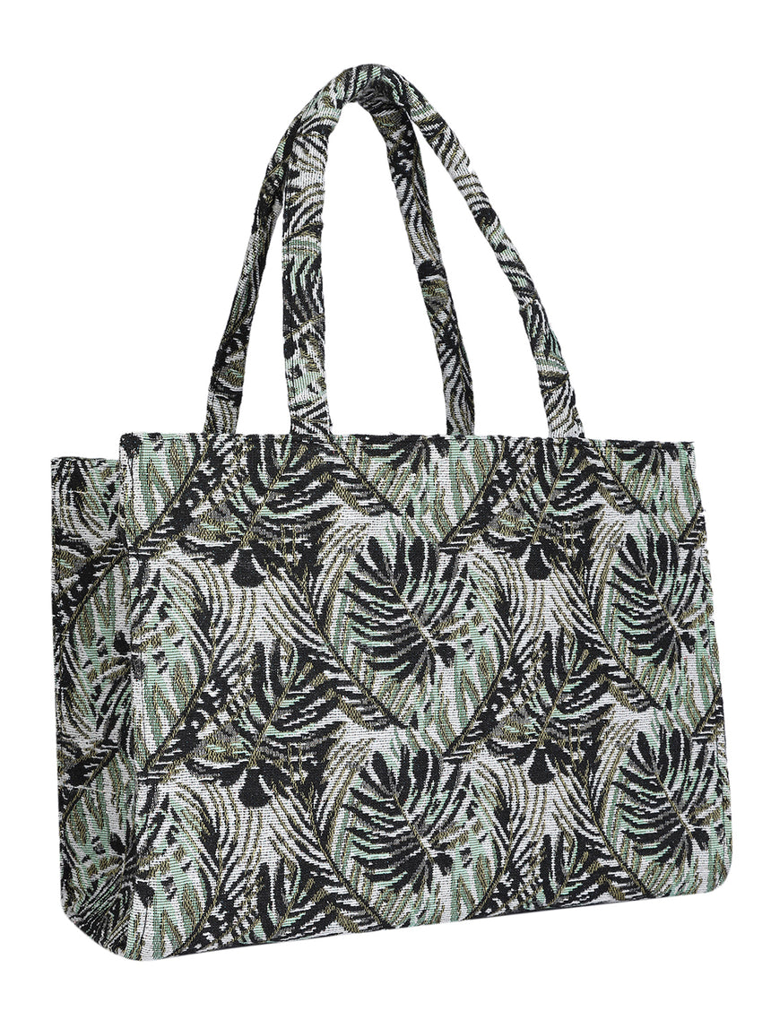 Shades Of Leaf Tote Bag