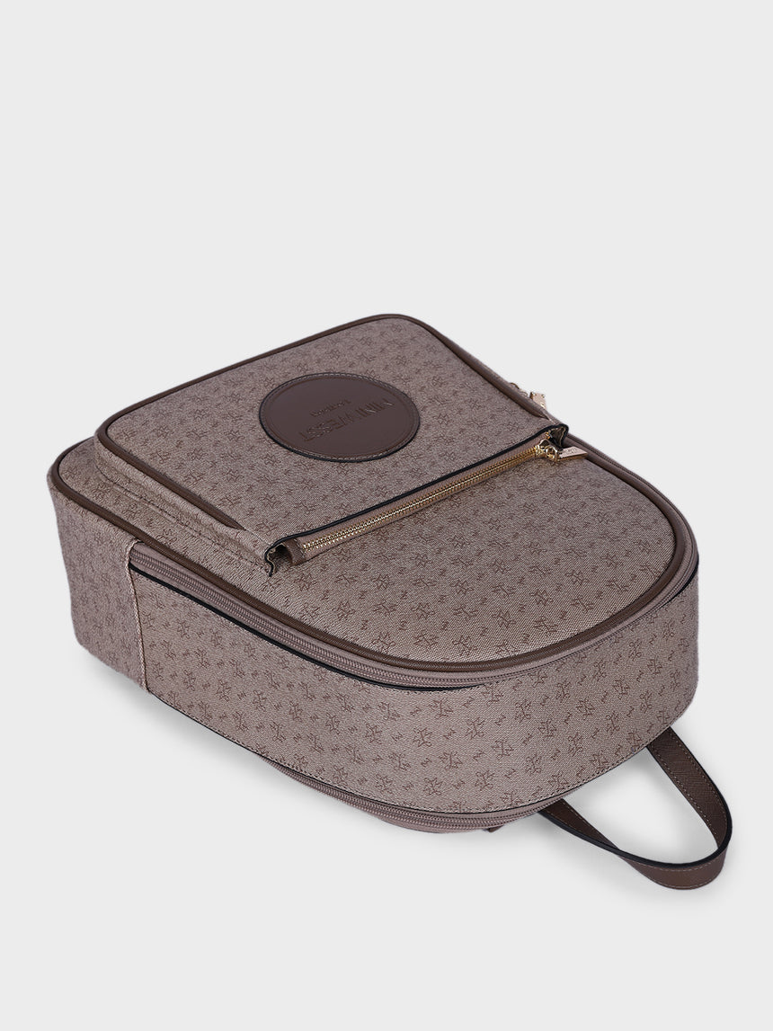 Runway Luxury Brown Backpack