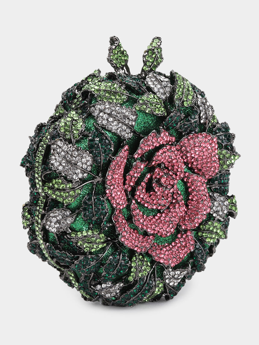 Floral Multicolored Clutch