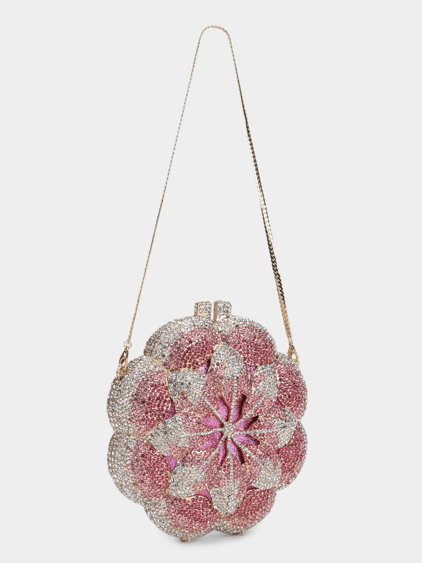 Rose Multicolored Clutch