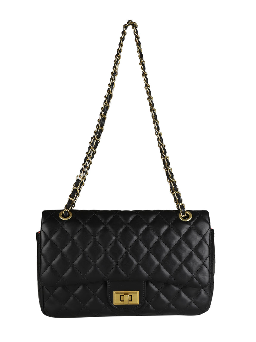 Casual Solid Sling Bag