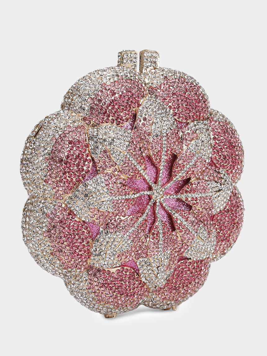 Rose Multicolored Clutch