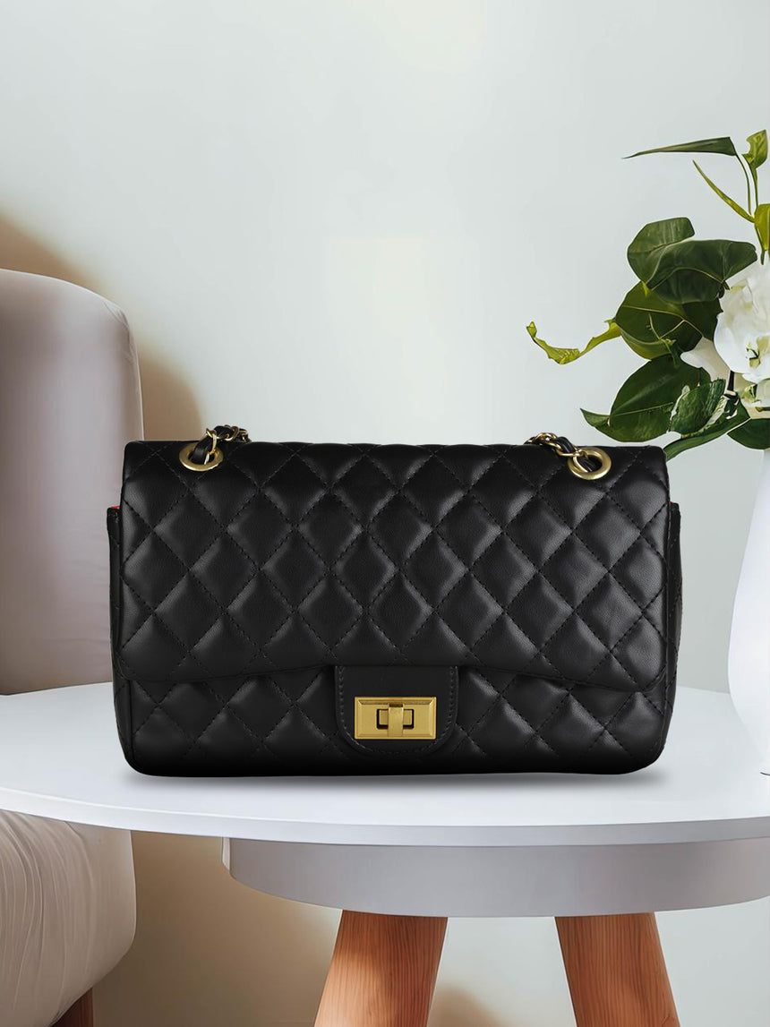 Casual Solid Sling Bag