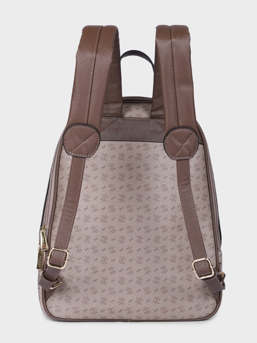 Runway Luxury Brown Backpack