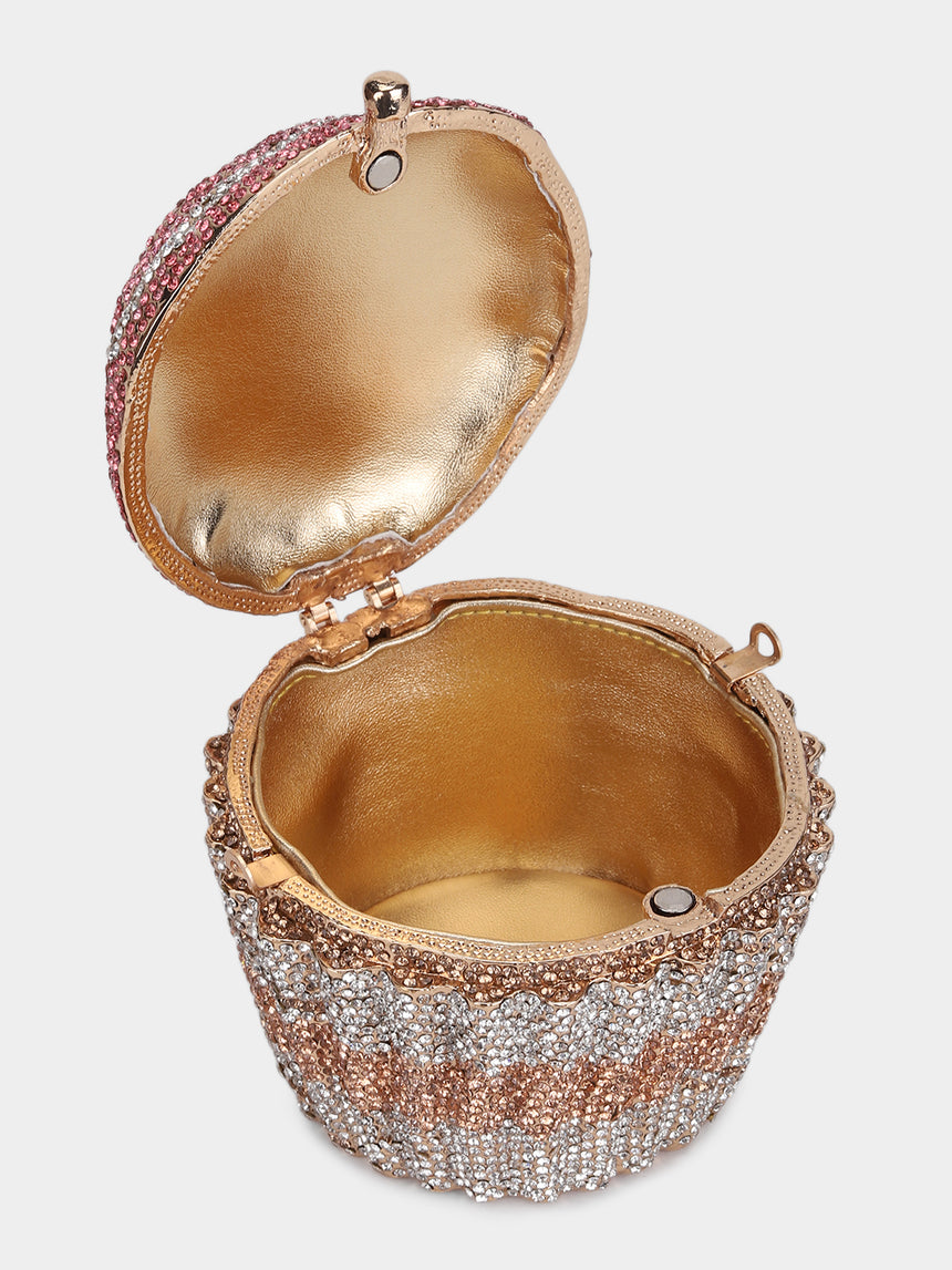 Cupcake Multicolored Clutch