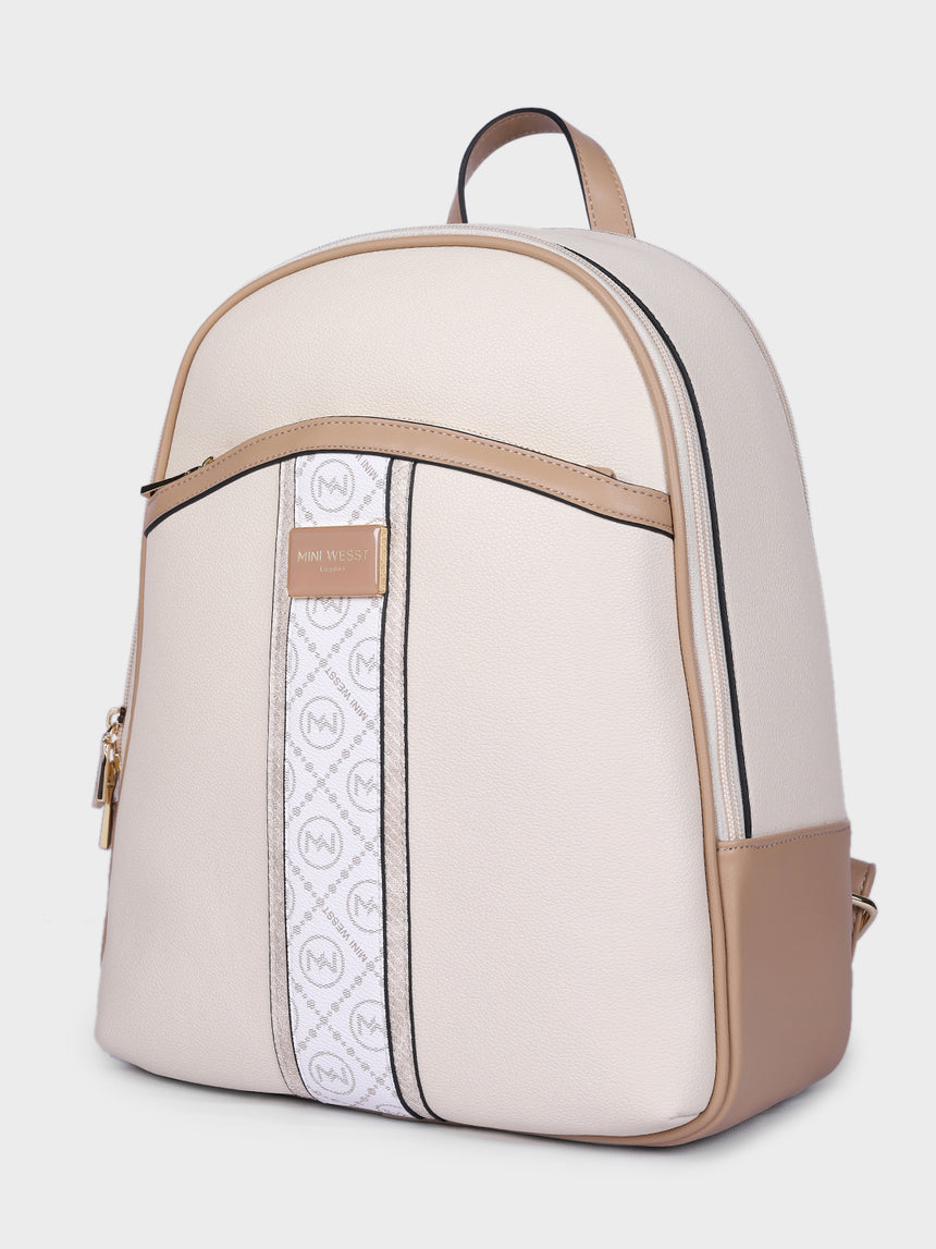 Noha Luxury Gold Backpack