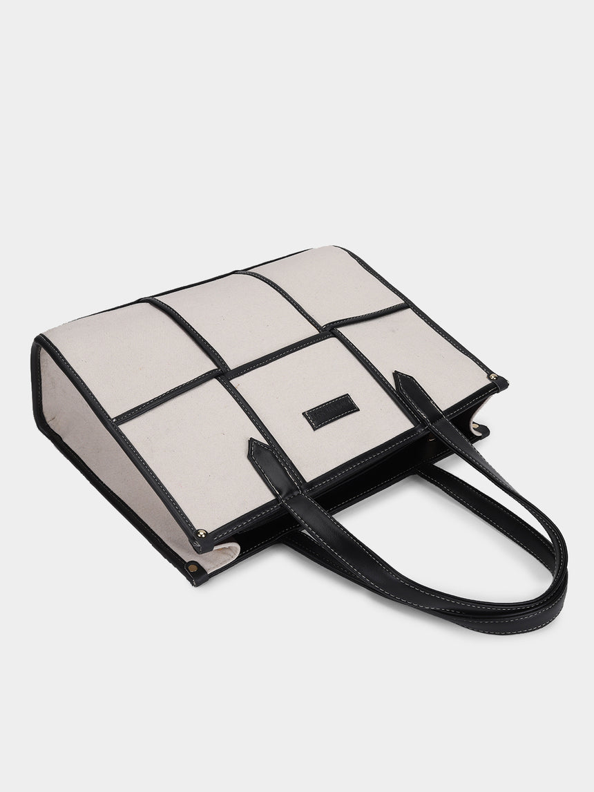 Dahlia White Tote Bag