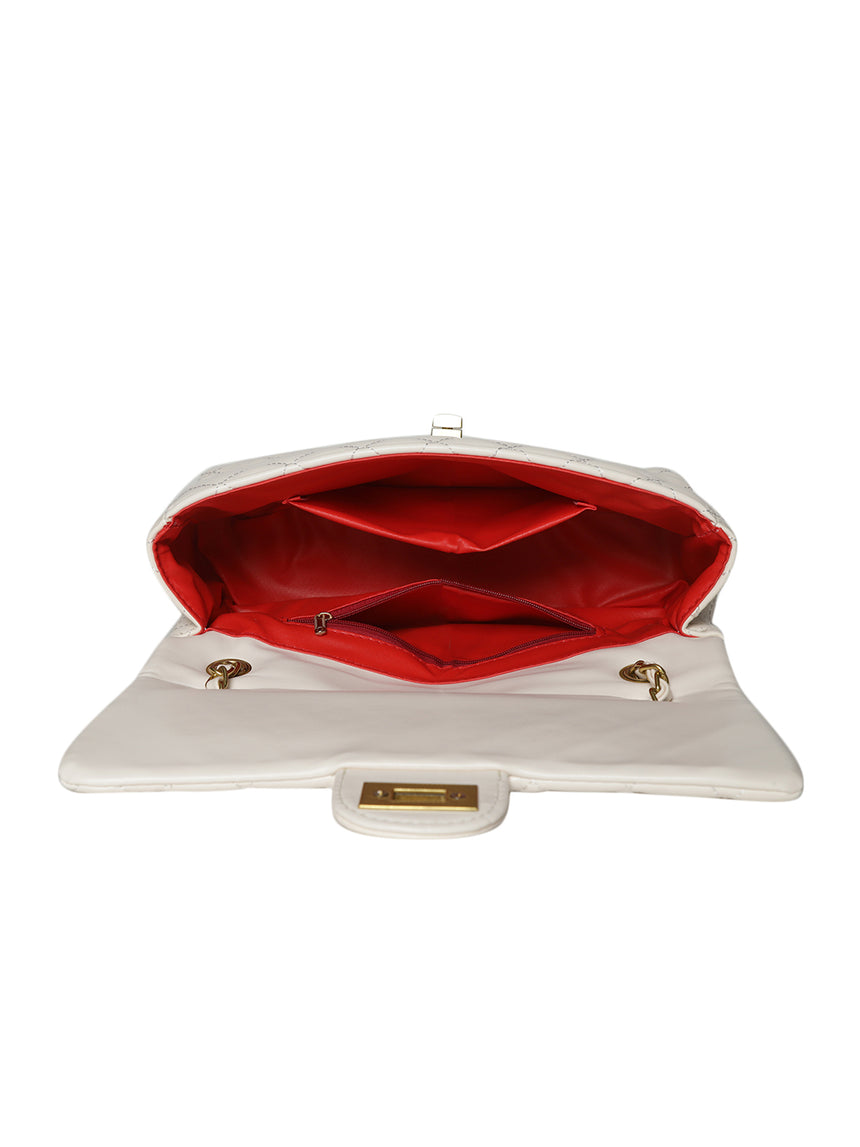 Casual Solid Sling Bag