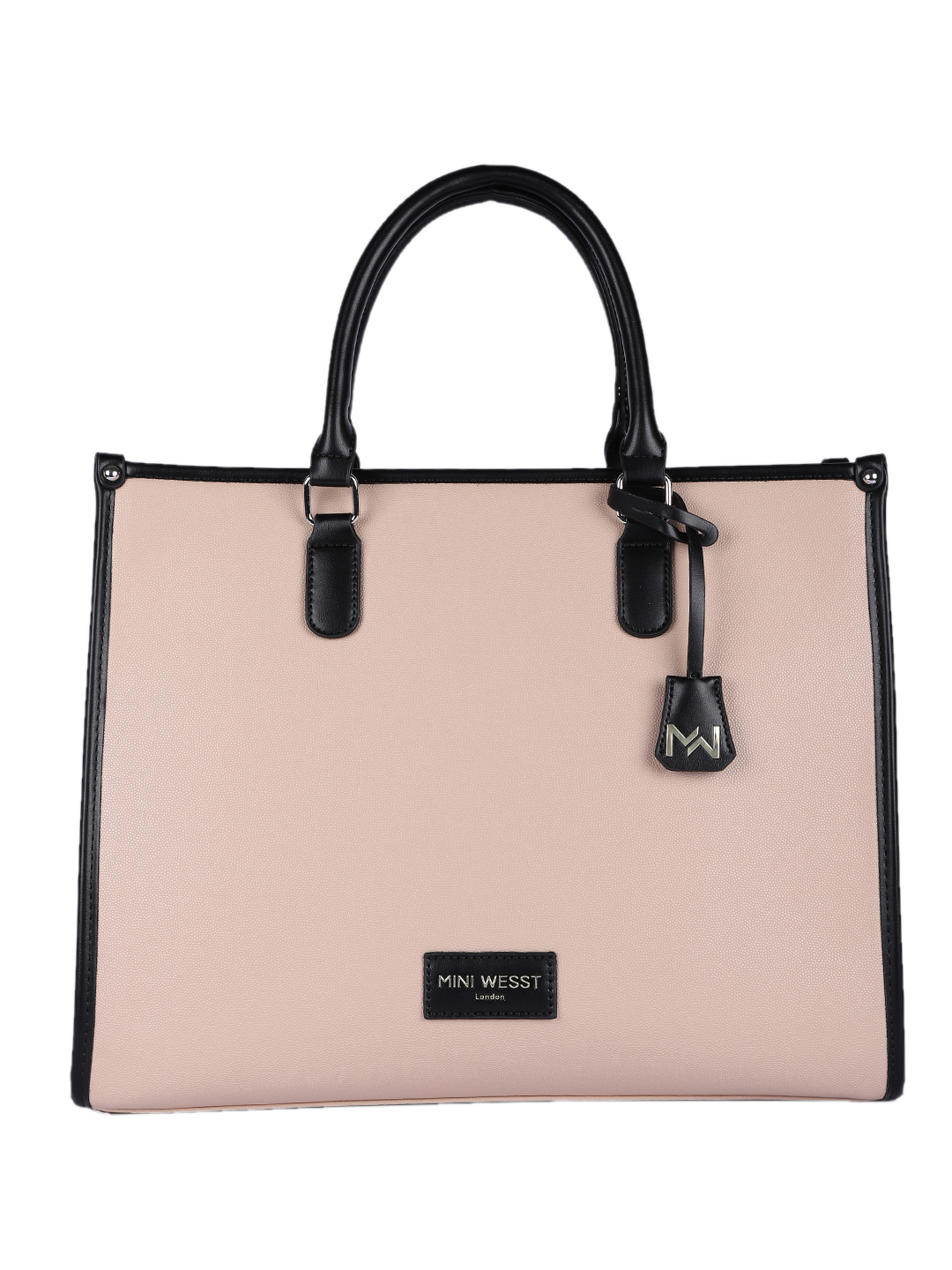 TIMES SQUARE LUXURY BEIGE TOTE