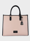 TIMES SQUARE LUXURY BEIGE TOTE