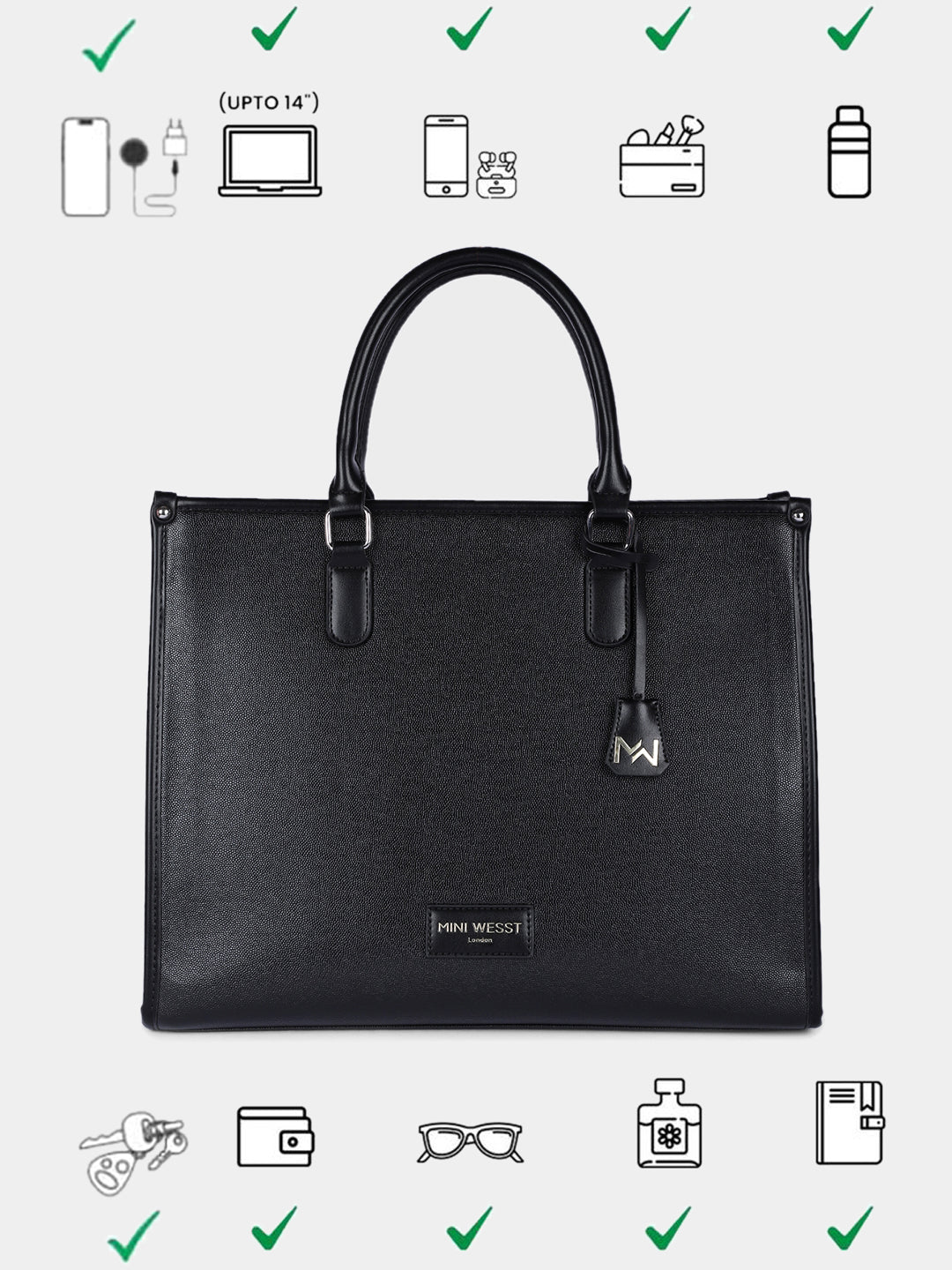 TIMES SQUARE LUXURY TOTE