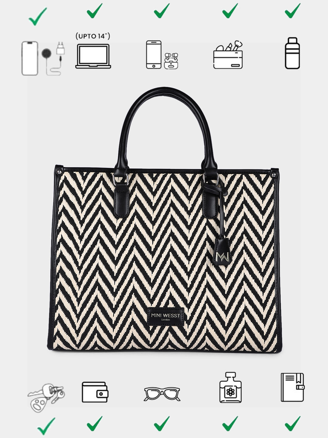 TIMES SQUARE LUXURY TOTE