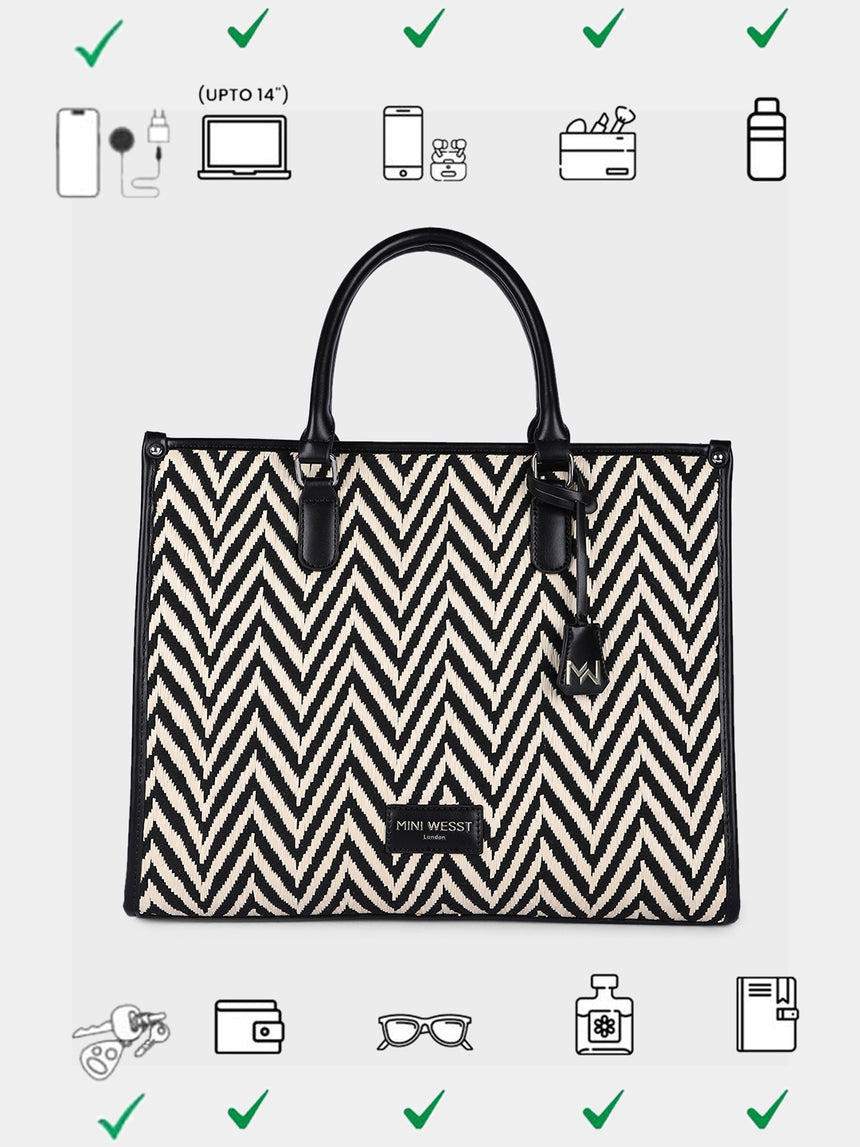 TIMES SQUARE LUXURY TOTE