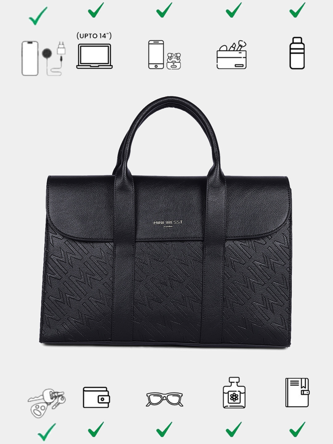 HUSTON LUXURY LAPTOP BAG