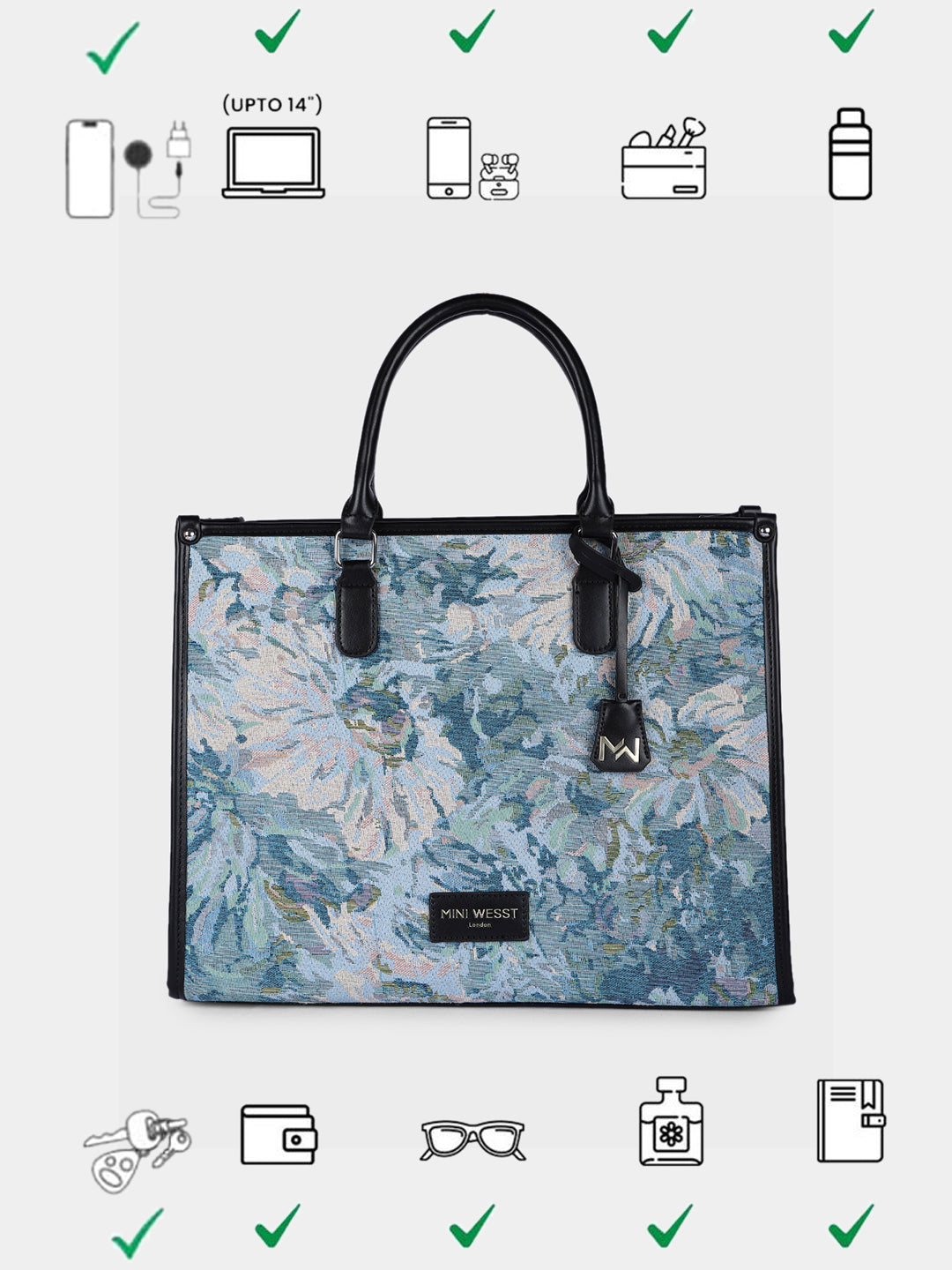 TIMES SQUARE LUXURY TOTE