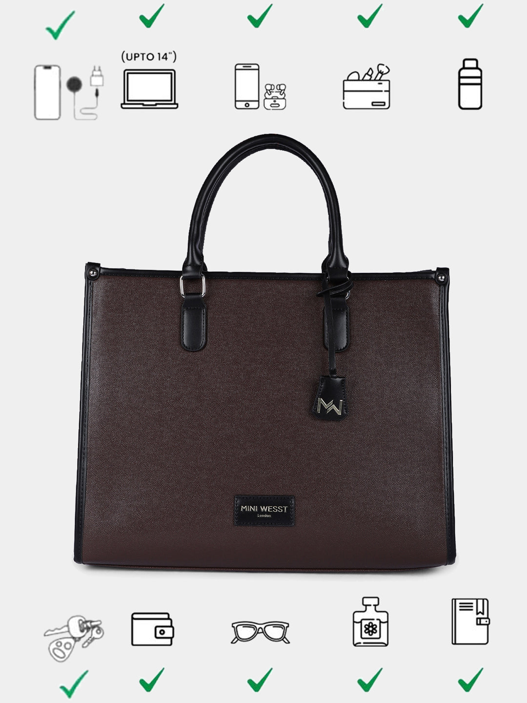 TIMES SQUARE LUXURY TOTE