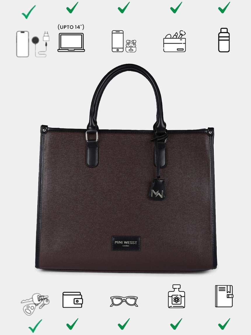 TIMES SQUARE LUXURY TOTE