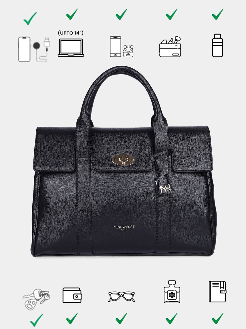 Manchester Black London Laptop Bag