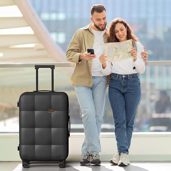 Marvel Check In Black Medium Luggage