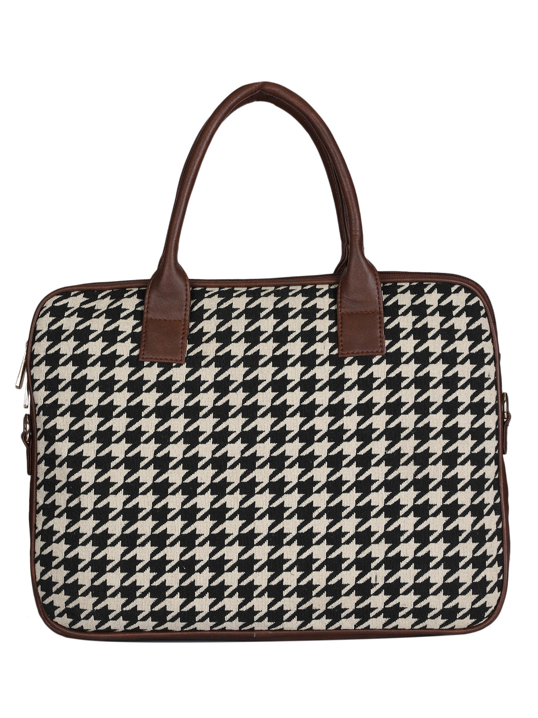 Houndstooth Laptop Bag
