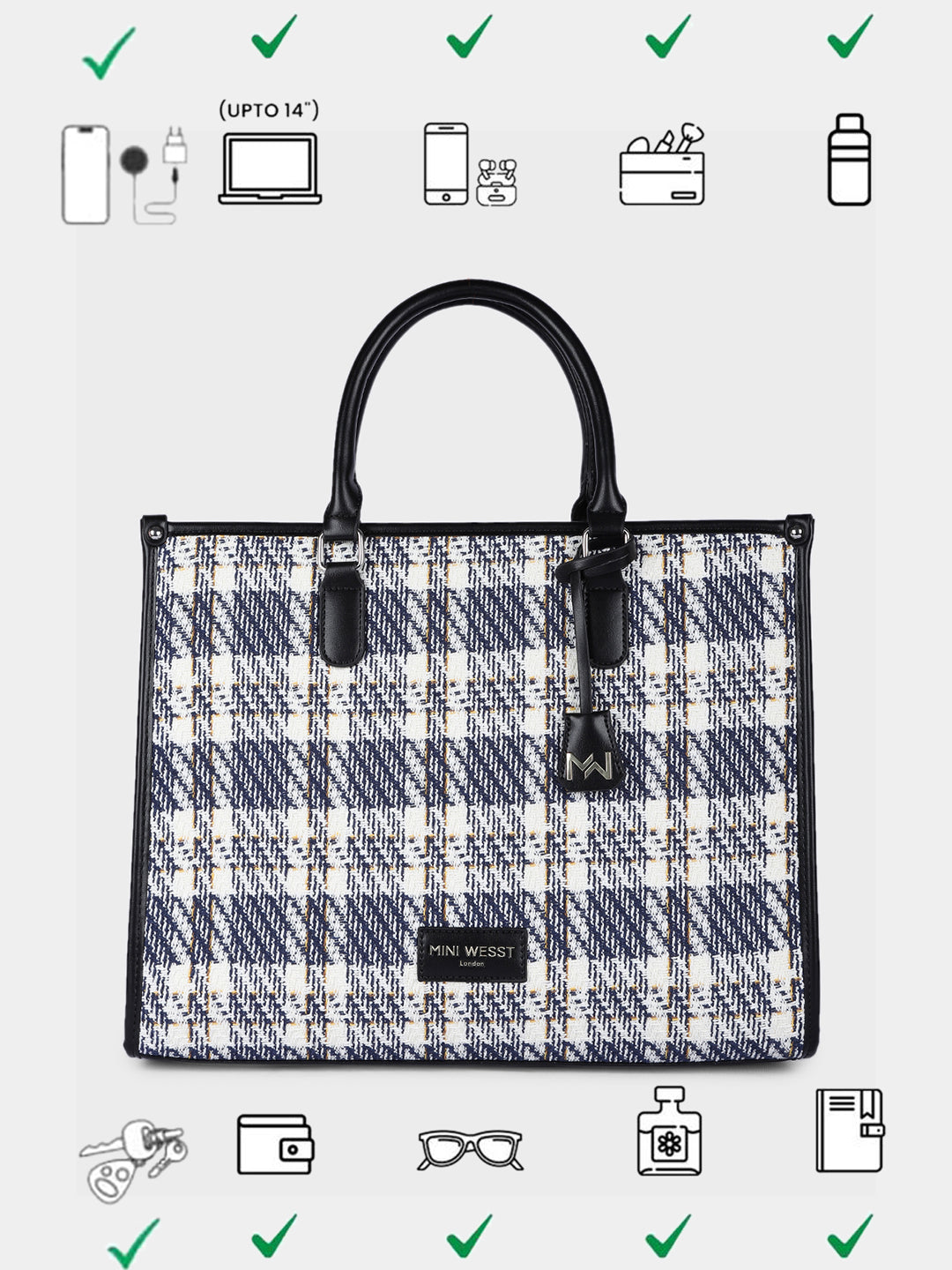 TIMES SQUARE LUXURY TOTE