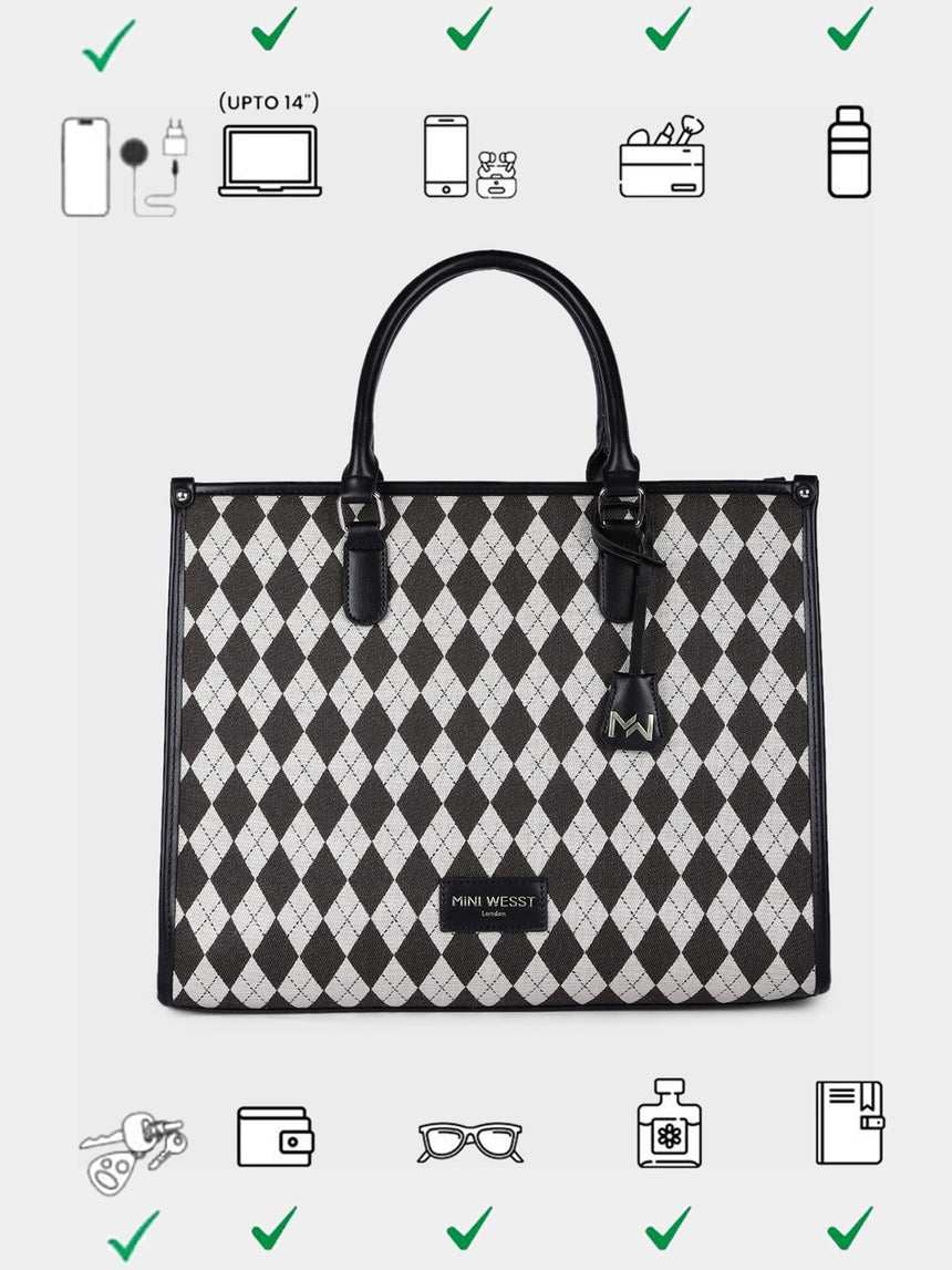 TIMES SQUARE LUXURY TOTE