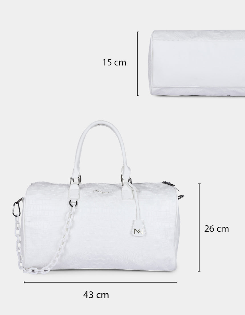 Soho Classic White Duffle