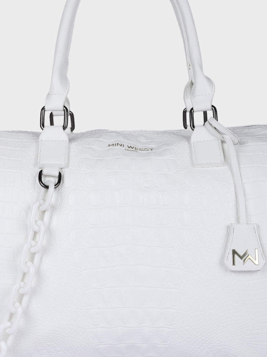 Soho Classic White Duffle