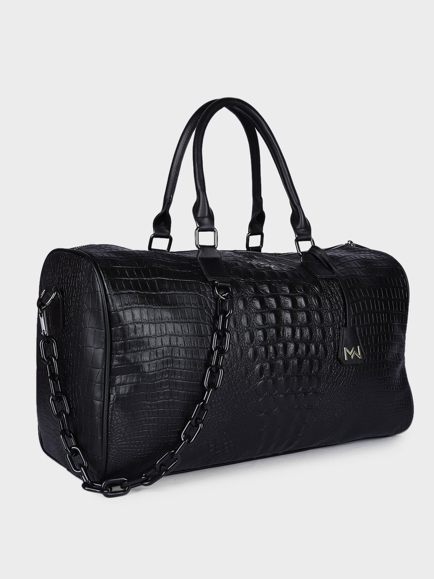 Soho Classic Black Duffle