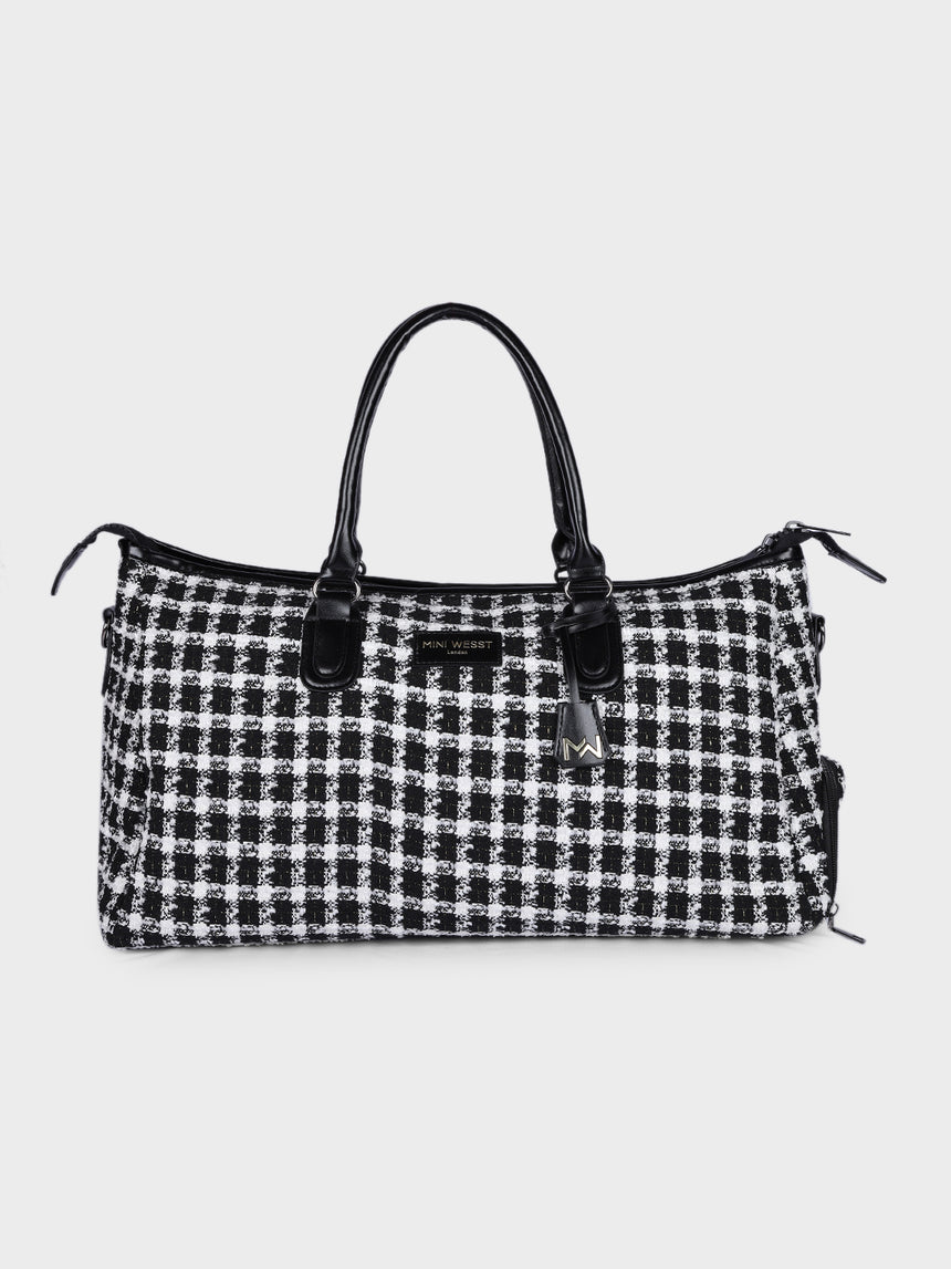 Wall Street Black London Duffle Bag