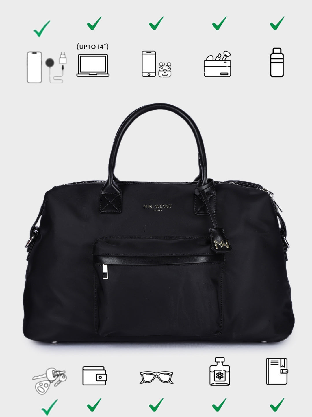 HARLEY GYM DUFFLE BAG