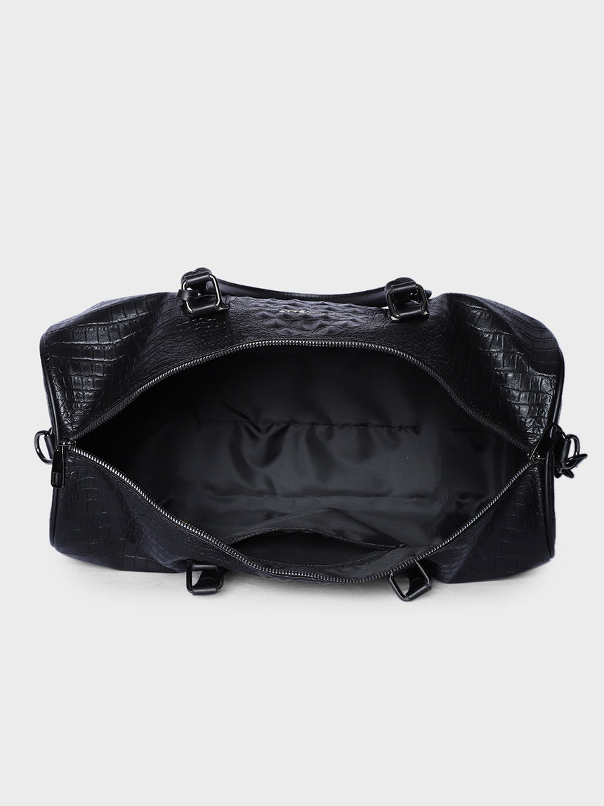 Soho Classic Black Duffle