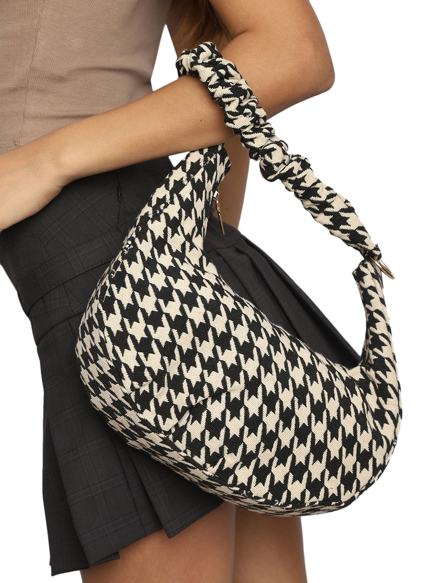 Graphic Hobo Bag