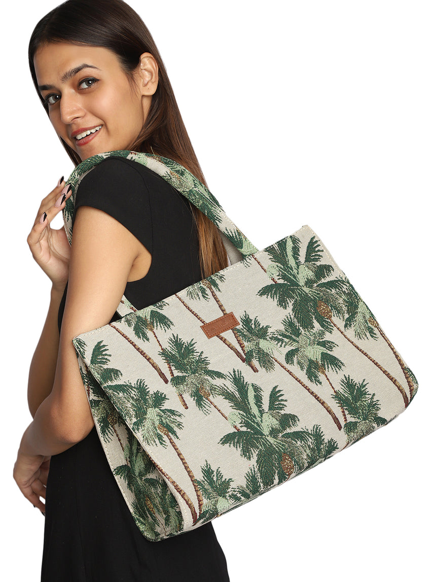 Tropical Island Tote Bag