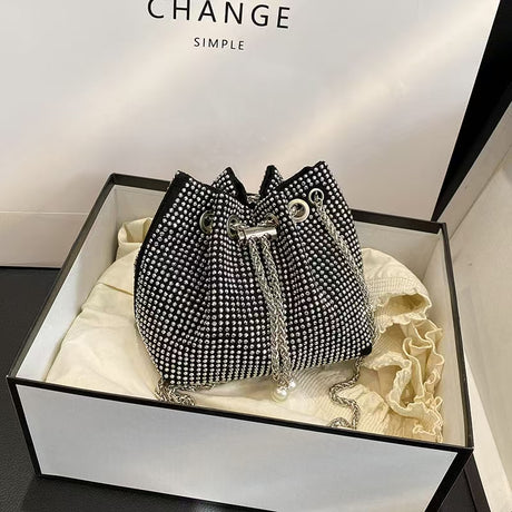 CHLOE RHINESTONE CLUTCH