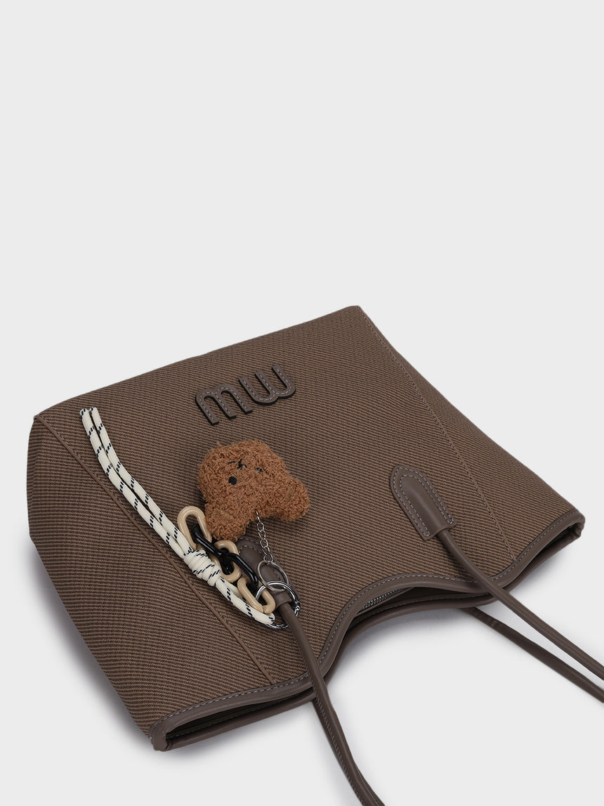 Mw Teds Beige Tote Bag