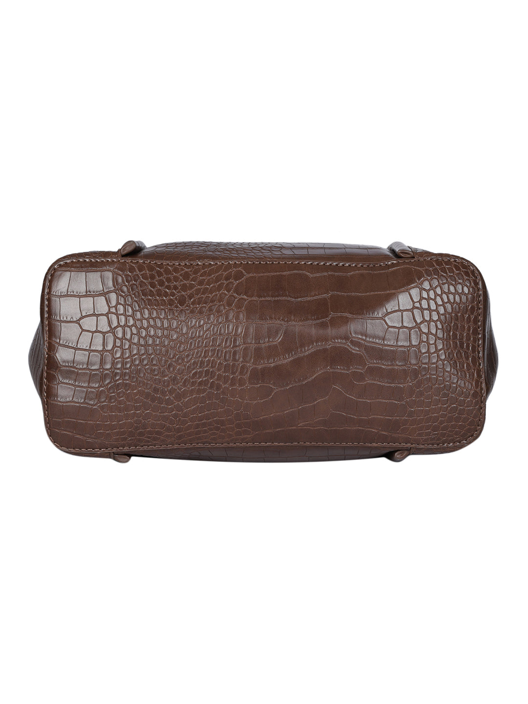 Castle Brown Tote Bag With Pouch