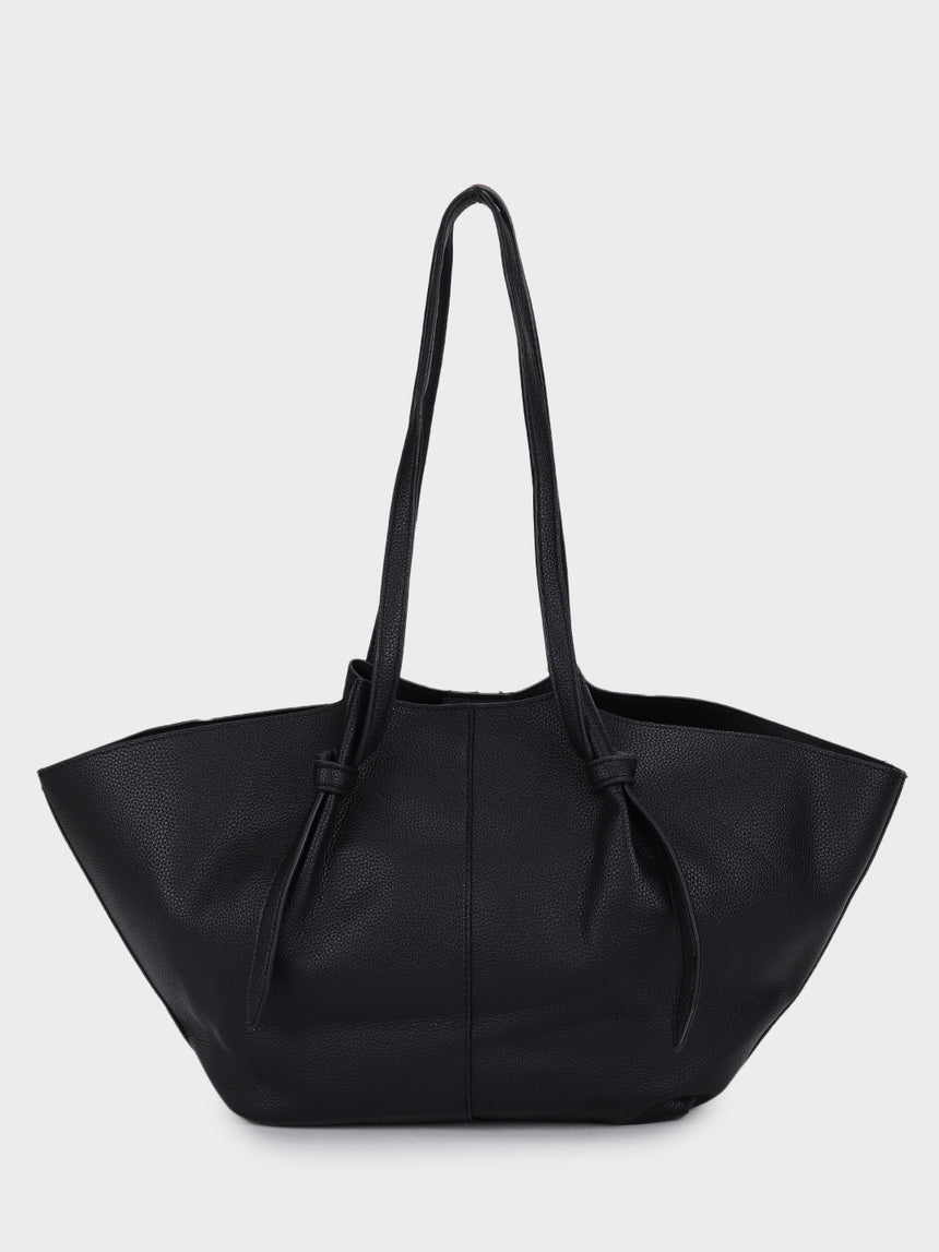 Daisy Black Totebag
