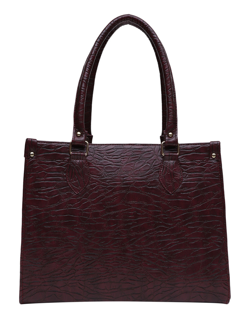 Karen Bestseller Maroon Tote