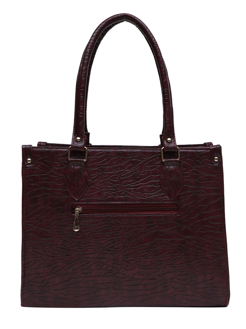 Karen Bestseller Maroon Tote