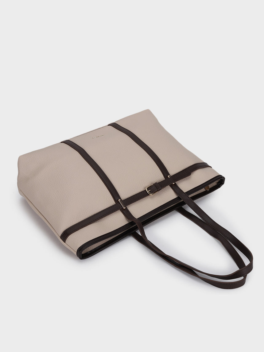 Carmen Beige Totebag