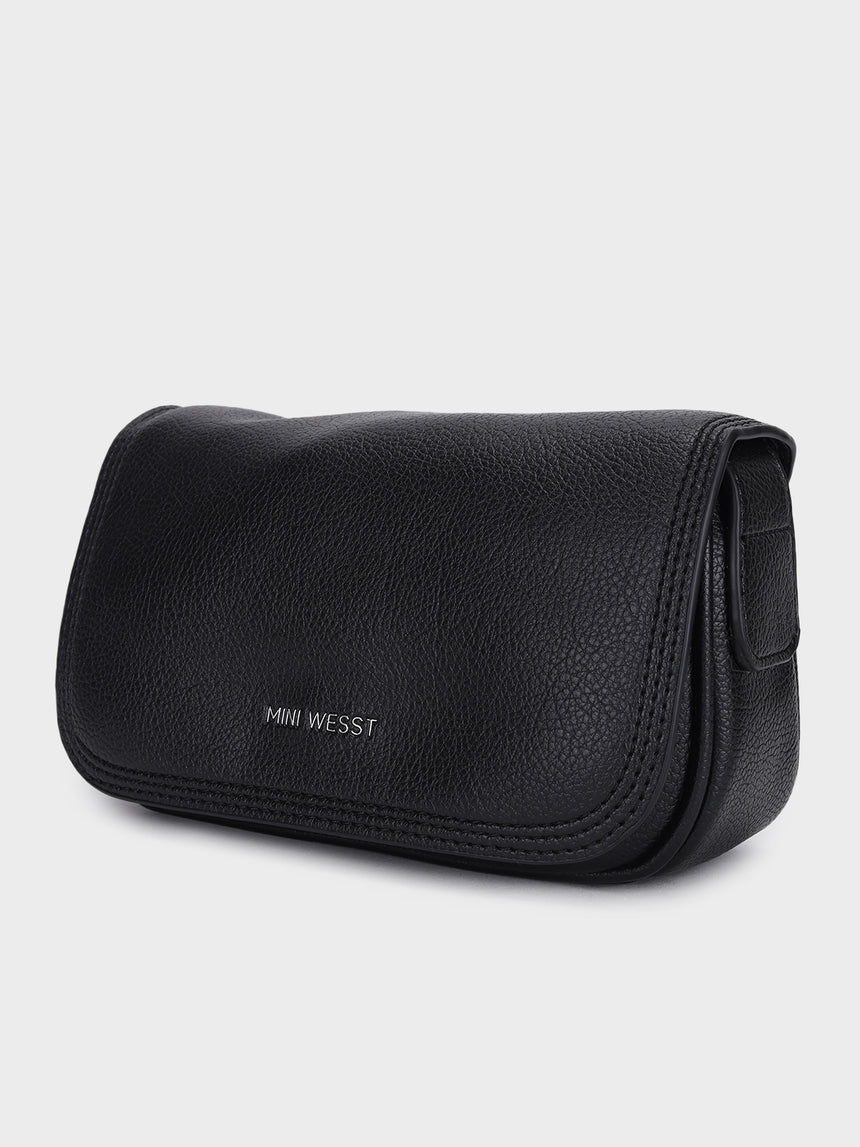 Bruges Black Crossbody Slingbag