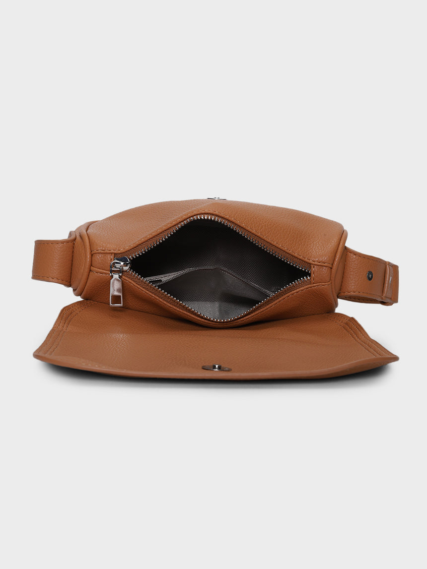 Bruges Brown Crossbody Slingbag