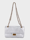 Elisa Silver Sling Bag