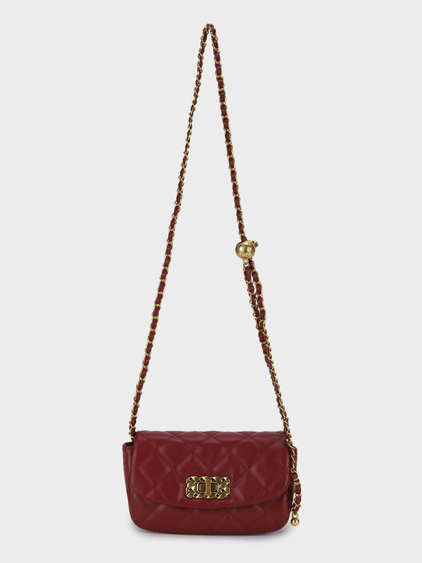 Athena Red Sling Bag