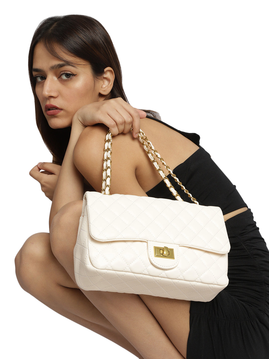 Casual Solid Sling Bag
