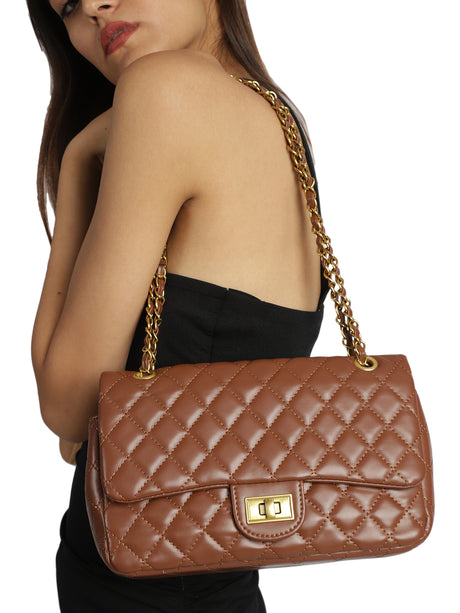 Casual Solid Sling Bag