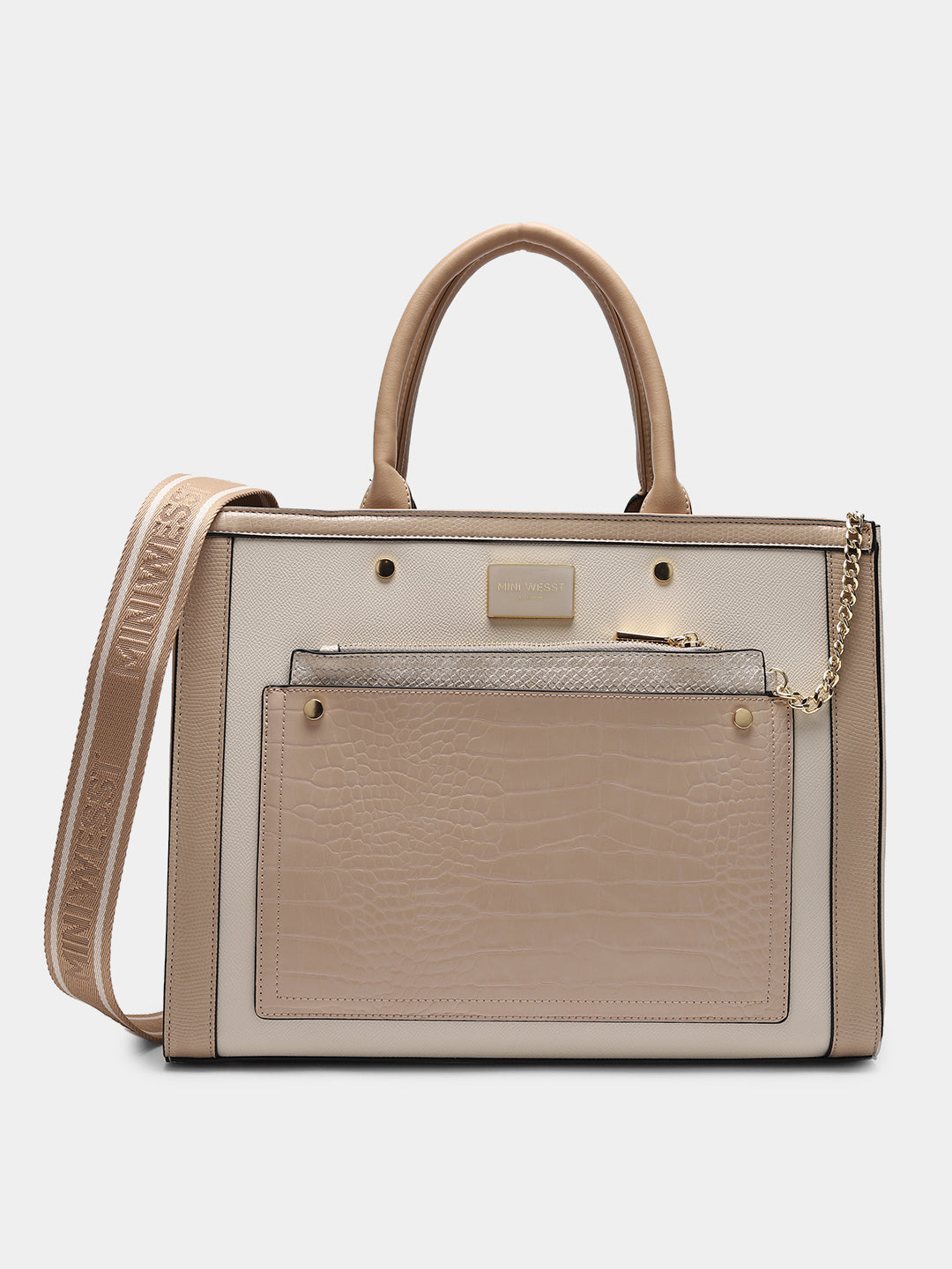 WESTMINSTER LUXURY BEIGE HANDBAG