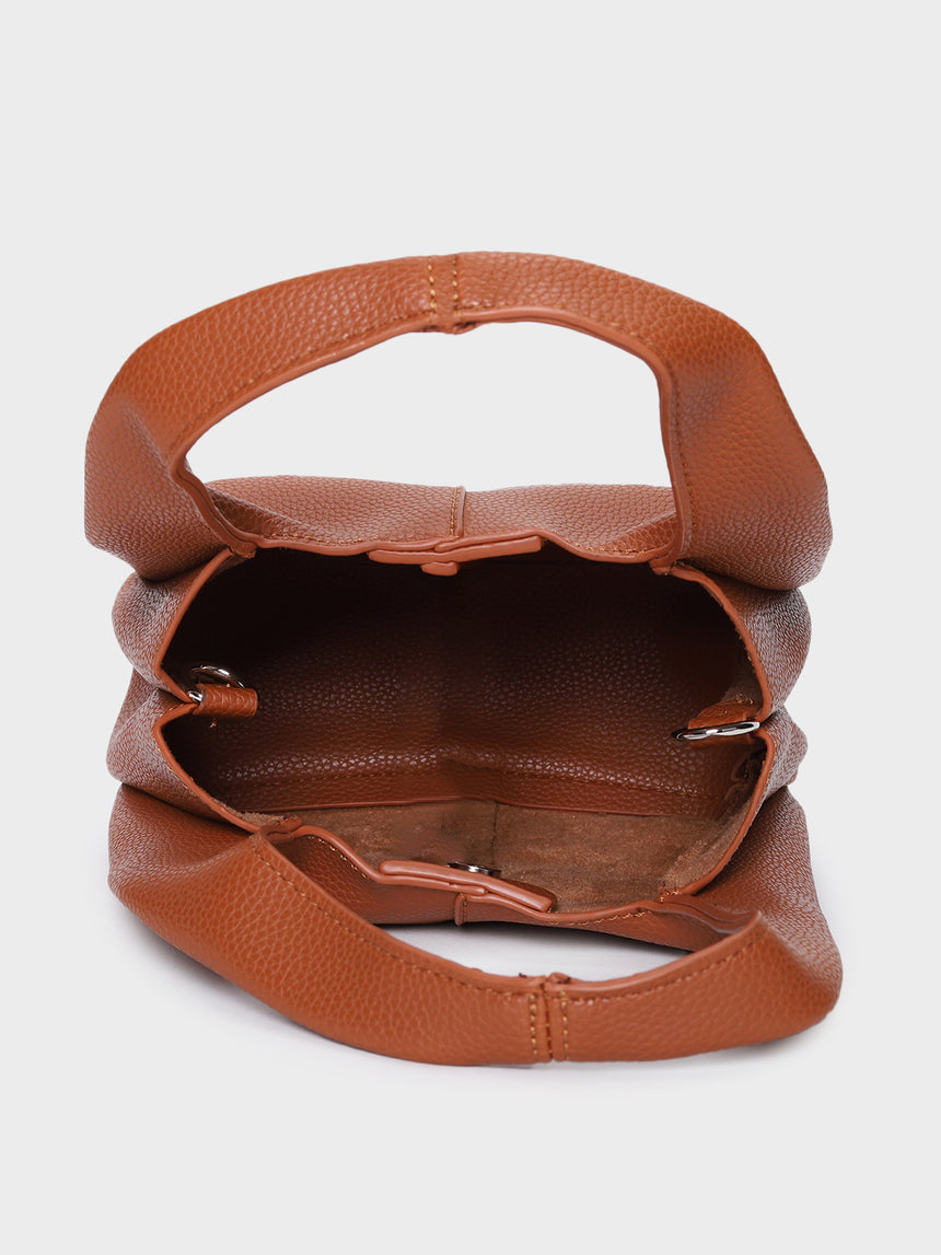 Brown Hilary Bucket Sling Bag