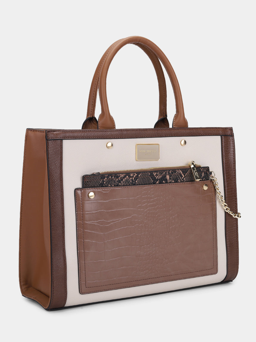 WESTMINSTER LUXURY BROWN HANDBAG